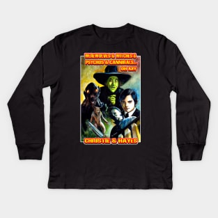 Werewolves and Witches! Kids Long Sleeve T-Shirt